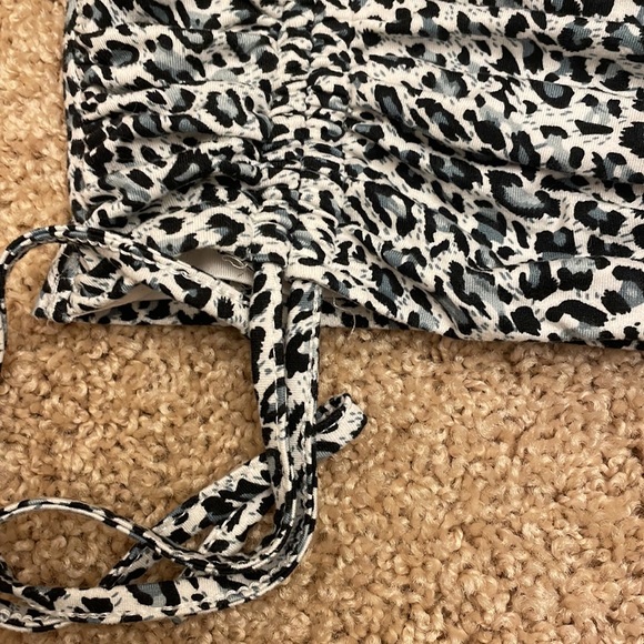 Cheetah print tube top - Picture 2 of 3